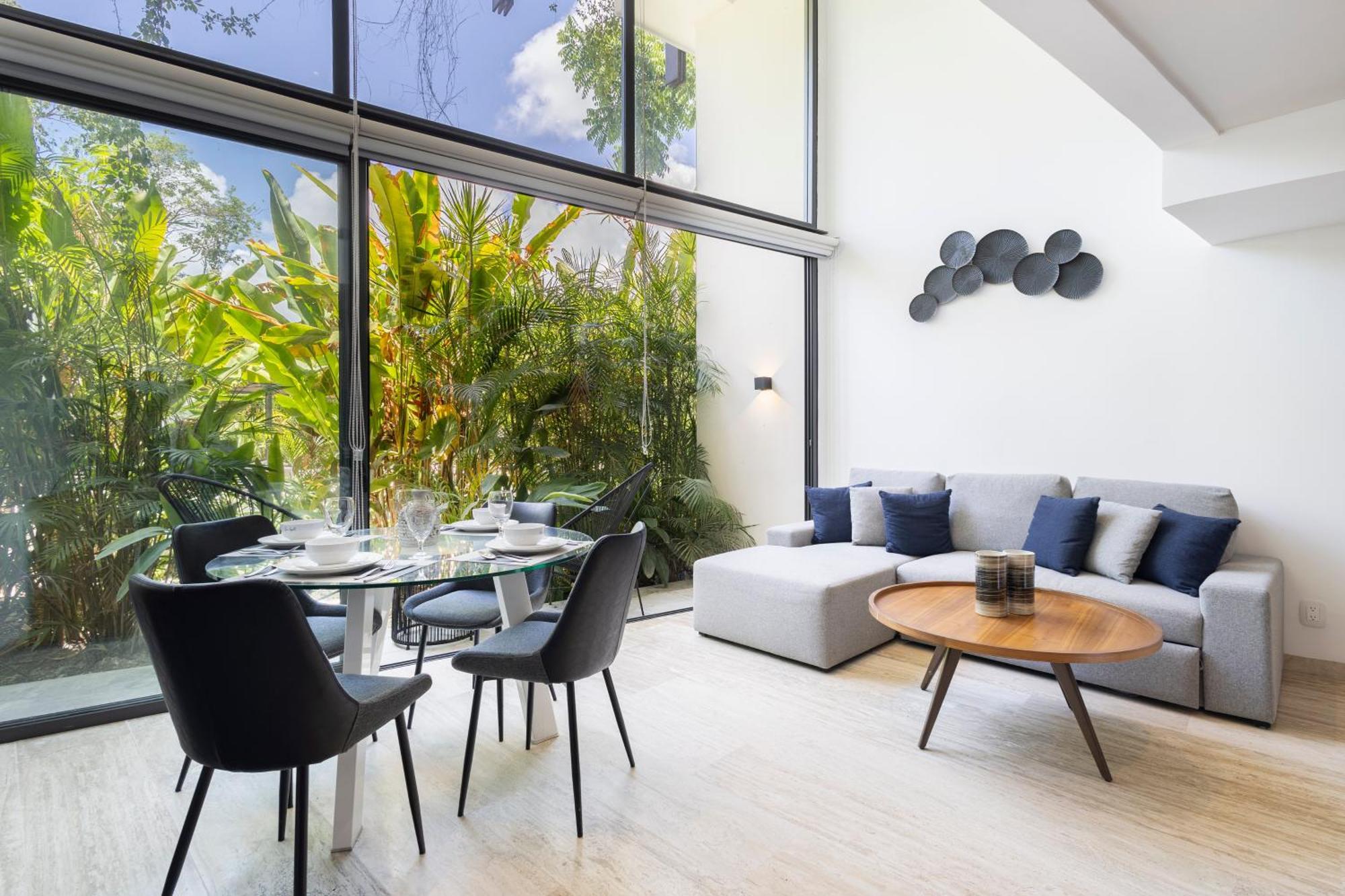 Mistiq Gardens Apartment Tulum Bagian luar foto